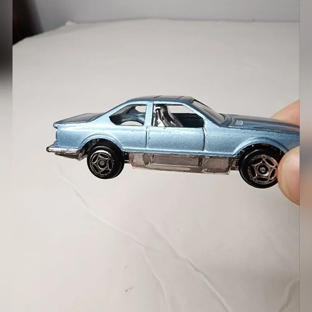 Vintage 1980s Summer BMW 635 CSi Light Blue Diecast Car 1:64 Scale 8901 Rare HTF